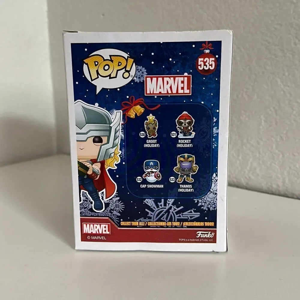 Funko Pop! Thor Holiday marvel 535 New in box